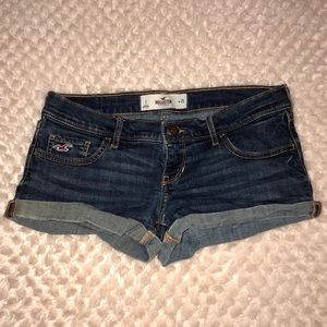 Hollister jean shorts